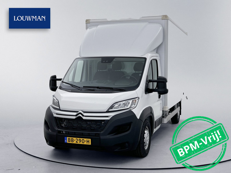 Citroën e-Jumper 435 L3 Club 75 kWh Bakwagen 270km actieradius Navigatie Bindrails Meubelbak - شاحنة مغلقة الصندوق, فان كهربائية: صورة 1 Citroën e-Jumper 435 L3 Club 75 kWh Bakwagen 270km actieradius Navigatie Bindrails Meubelbak - شاحنة مغلقة الصندوق, فان كهربائية: صورة 1