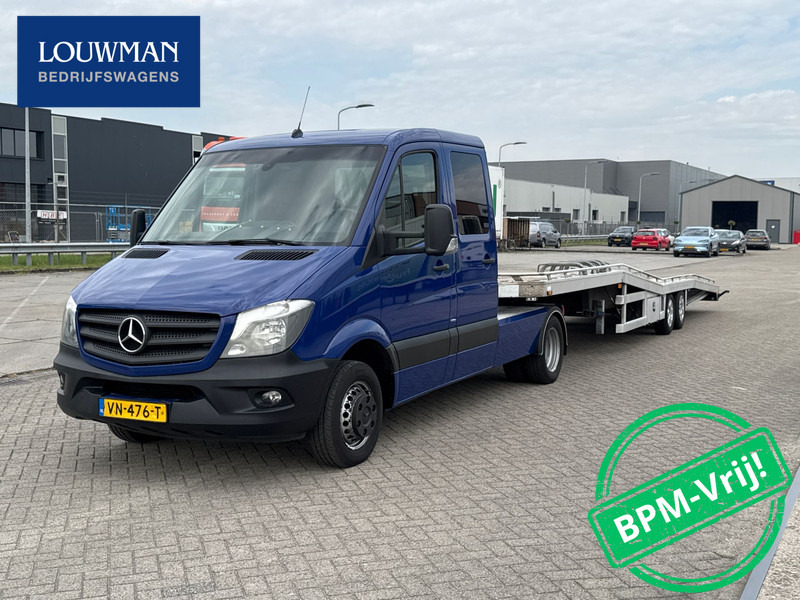 Mercedes-Benz Sprinter 519cdi 3.0 Bluetec BE Combi Tijhof DC V6 Dubbele Cabine Tijhof trailer Airco Cruise Control - وحدة جر: صورة 1 Mercedes-Benz Sprinter 519cdi 3.0 Bluetec BE Combi Tijhof DC V6 Dubbele Cabine Tijhof trailer Airco Cruise Control - وحدة جر: صورة 1