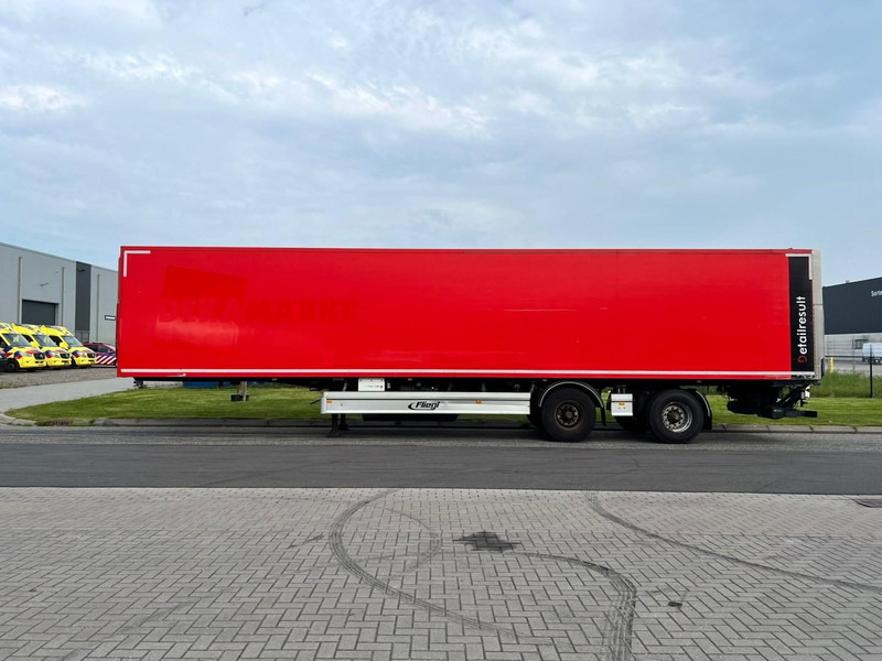 Fliegl SZS 330 Gesloten oplegger 2 Axle / / Ladklep - نصف مقطورة صندوق مغلق: صورة 5 Fliegl SZS 330 Gesloten oplegger 2 Axle / / Ladklep - نصف مقطورة صندوق مغلق: صورة 5