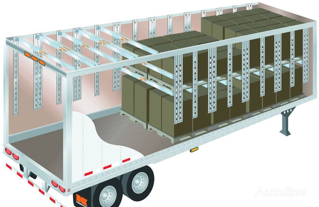 نصف مقطورة متساوي الحرارة Krone Ancara Double Deck dube frigorifice: صورة 8