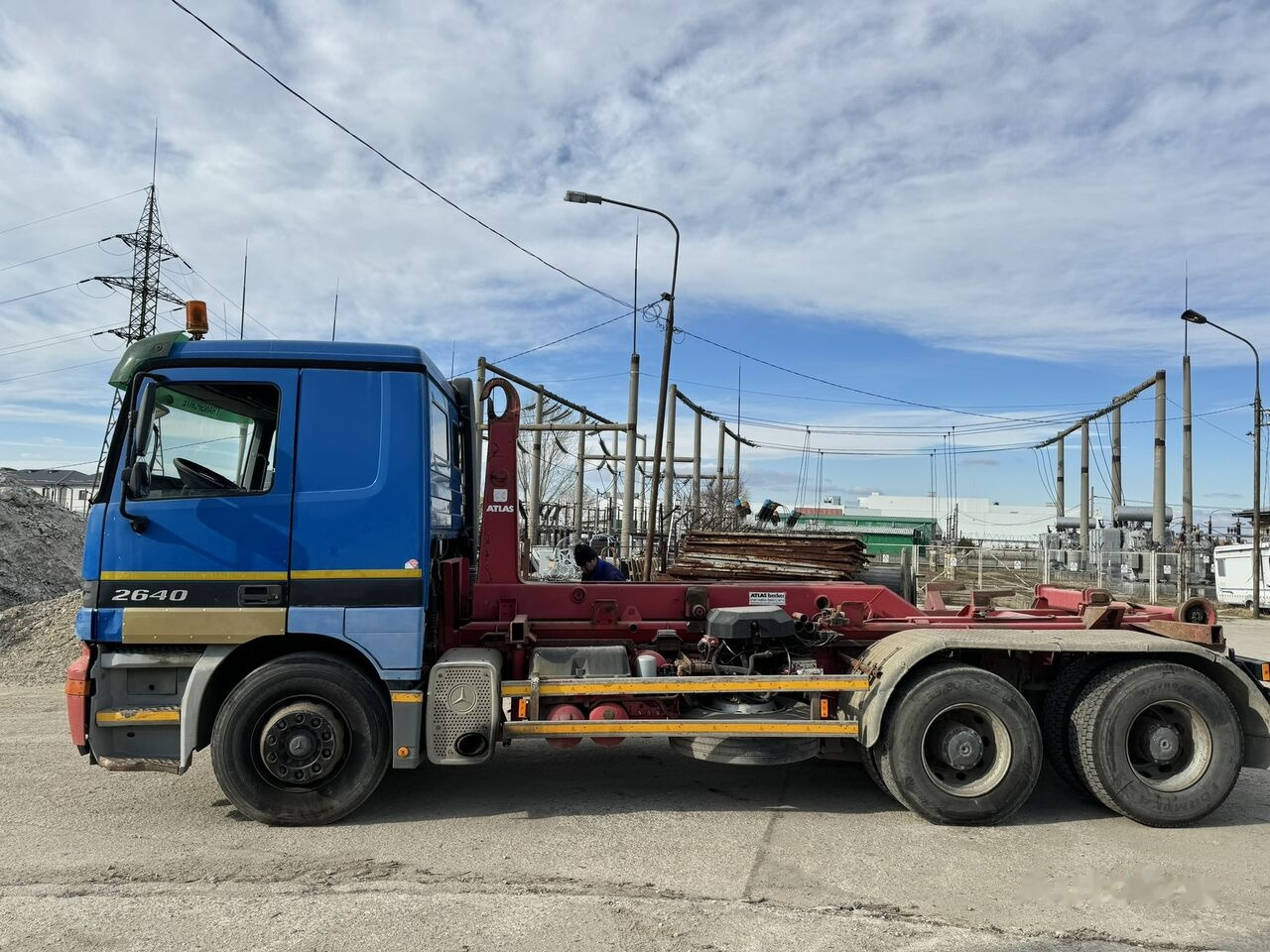 Mercedes-Benz Actros 2640 Abroll Chassy Changer - شاحنة قلاب: صورة 3 Mercedes-Benz Actros 2640 Abroll Chassy Changer - شاحنة قلاب: صورة 3