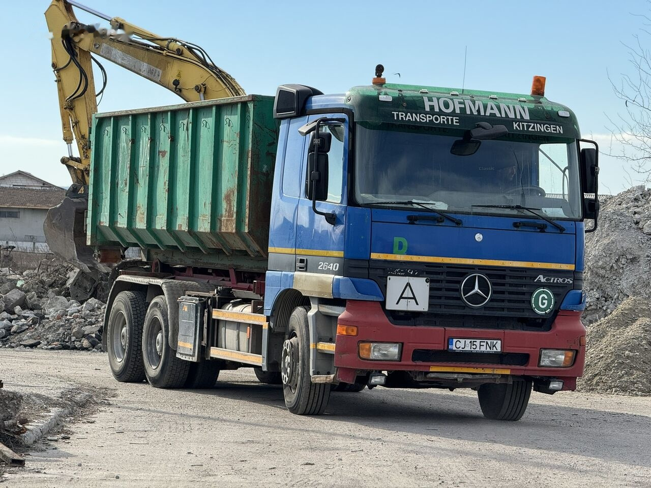 Mercedes-Benz Actros 2640 Abroll Chassy Changer - شاحنة قلاب: صورة 4 Mercedes-Benz Actros 2640 Abroll Chassy Changer - شاحنة قلاب: صورة 4