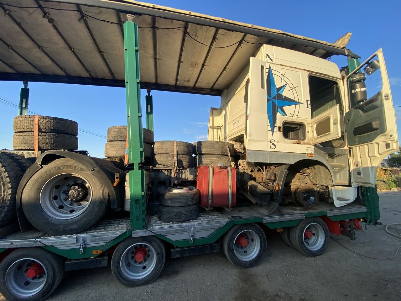 عربة منخفضة مسطحة نصف مقطورة Meusburger Typ: MPG-4 - trailer combine / tractoare / vole - axe viratoare: صورة 8
