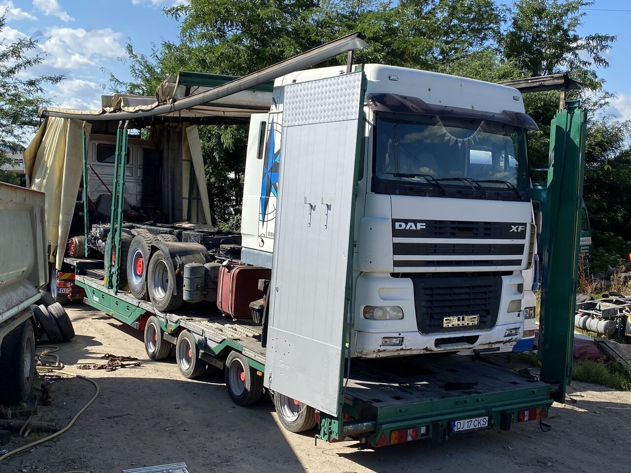 عربة منخفضة مسطحة نصف مقطورة Meusburger Typ: MPG-4 - trailer combine / tractoare / vole - axe viratoare: صورة 11