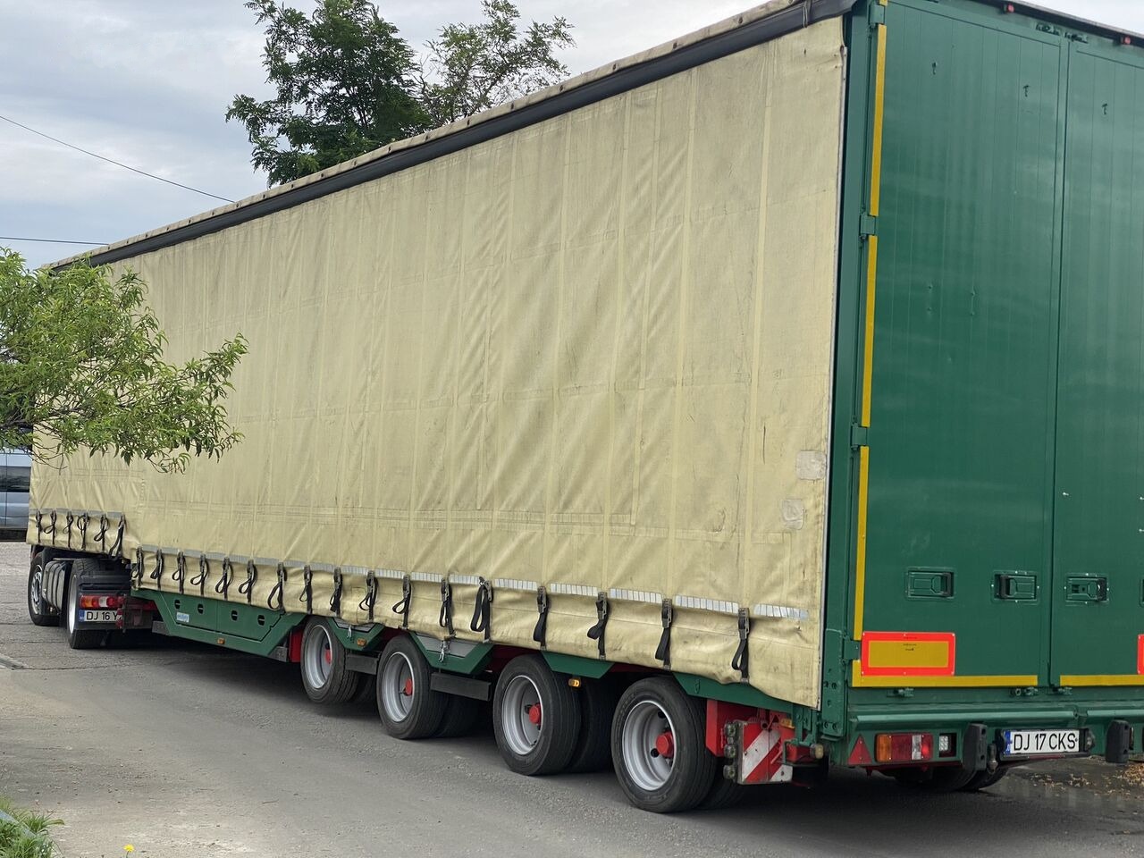 عربة منخفضة مسطحة نصف مقطورة Meusburger Typ: MPG-4 - trailer combine / tractoare / vole - axe viratoare: صورة 24