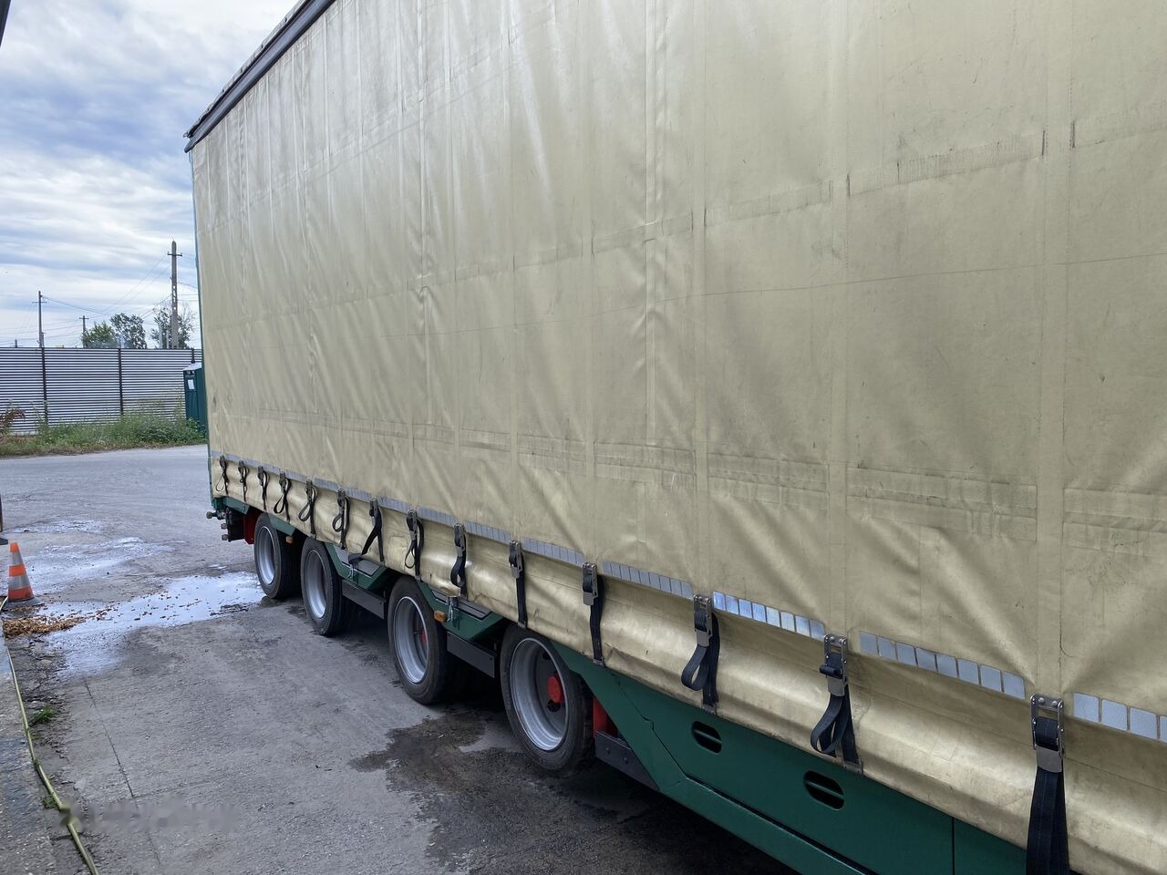 عربة منخفضة مسطحة نصف مقطورة Meusburger Typ: MPG-4 - trailer combine / tractoare / vole - axe viratoare: صورة 28