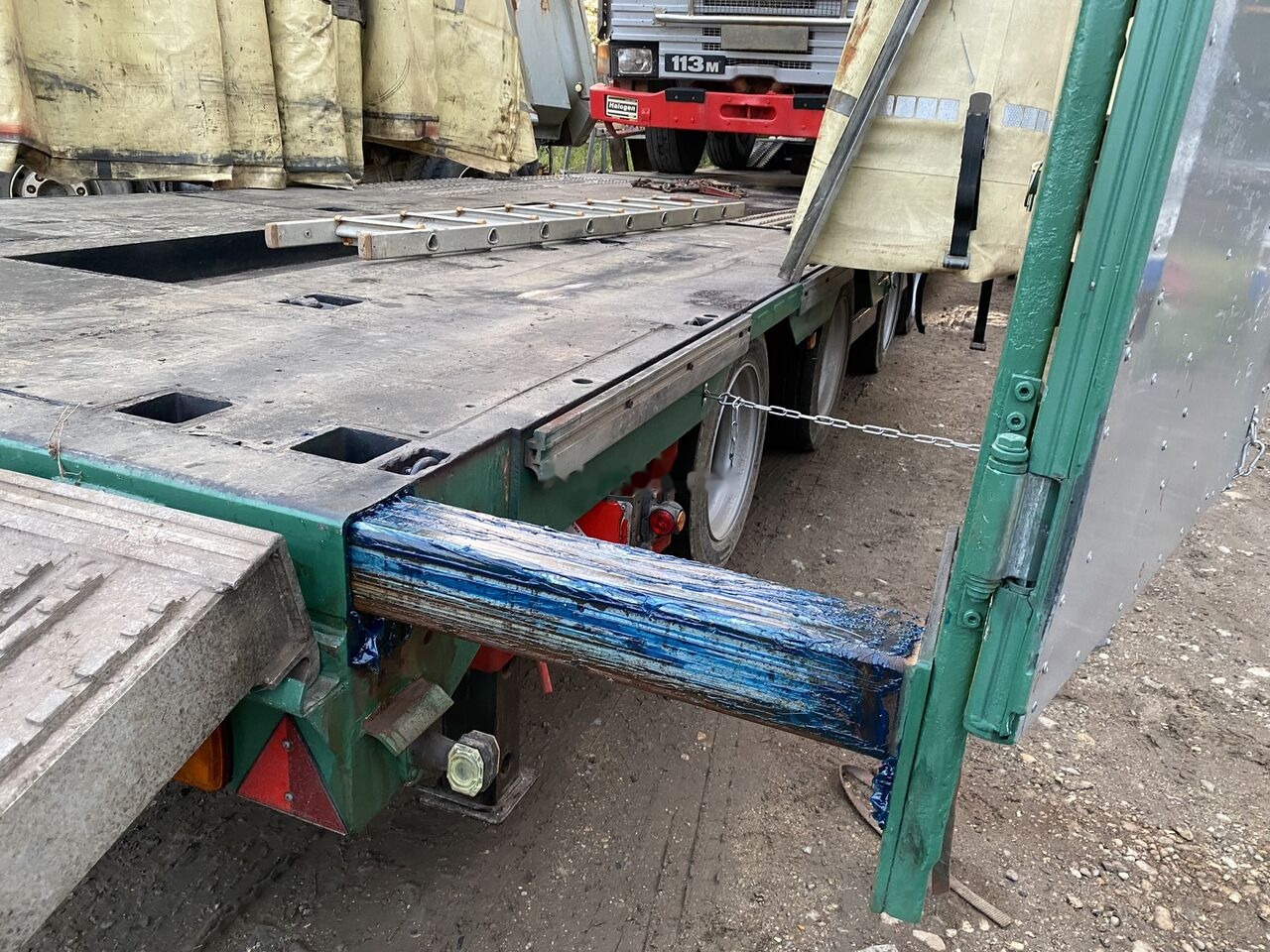عربة منخفضة مسطحة نصف مقطورة Meusburger Typ: MPG-4 - trailer combine / tractoare / vole - axe viratoare: صورة 13