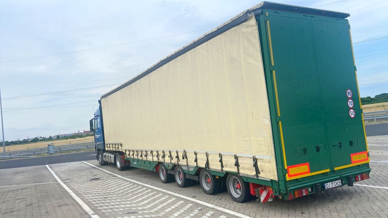 Meusburger Typ: MPG-4 - trailer combine / tractoare / vole - axe viratoare - عربة منخفضة مسطحة نصف مقطورة: صورة 4 Meusburger Typ: MPG-4 - trailer combine / tractoare / vole - axe viratoare - عربة منخفضة مسطحة نصف مقطورة: صورة 4