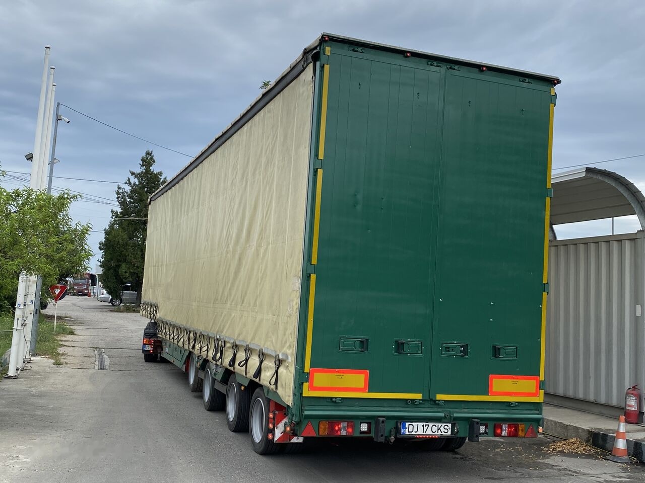 عربة منخفضة مسطحة نصف مقطورة Meusburger Typ: MPG-4 - trailer combine / tractoare / vole - axe viratoare: صورة 16