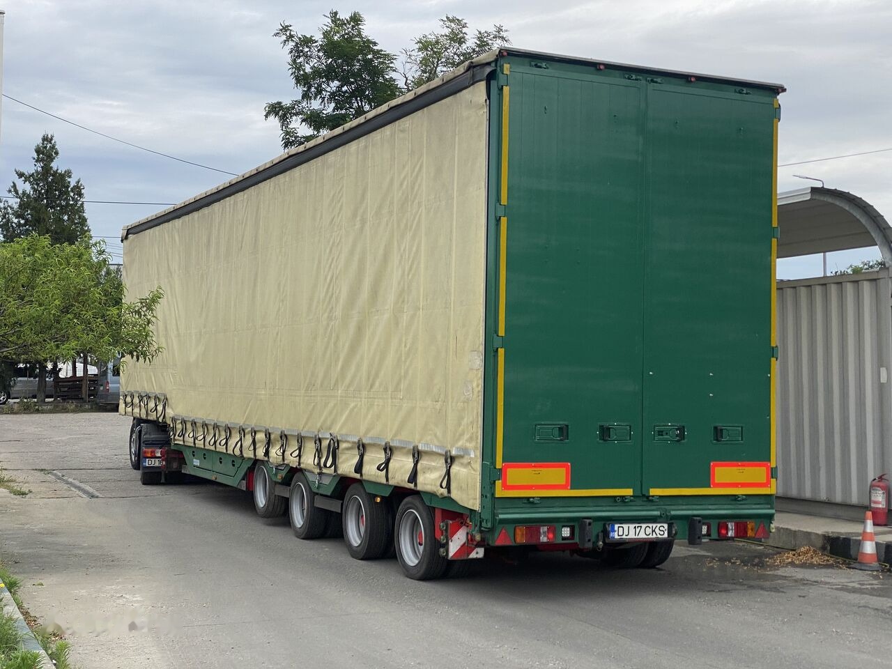 عربة منخفضة مسطحة نصف مقطورة Meusburger Typ: MPG-4 - trailer combine / tractoare / vole - axe viratoare: صورة 26