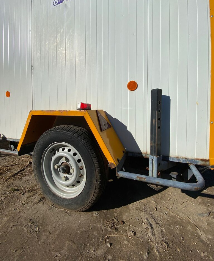 Trailor Remorca Auto Santier : Bucatarie + WC + depozit - مقطورة صندوق مغلق, حاوية البناء: صورة 1 Trailor Remorca Auto Santier : Bucatarie + WC + depozit - مقطورة صندوق مغلق, حاوية البناء: صورة 1