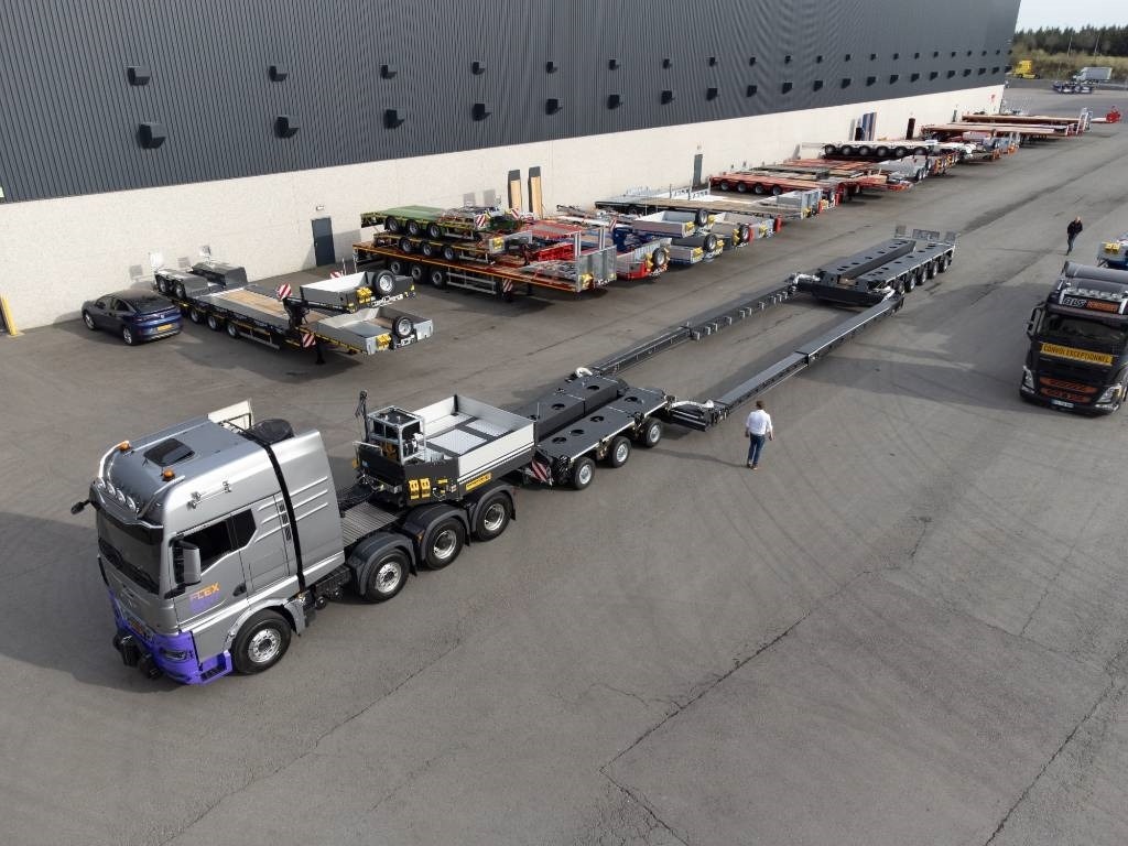 Faymonville CombiMAX - عربة منخفضة مسطحة نصف مقطورة: صورة 2 Faymonville CombiMAX - عربة منخفضة مسطحة نصف مقطورة: صورة 2