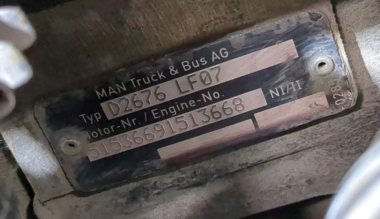 MAN D2676 LF07 MAN TGA, TGS, TGX - محرك - شاحنة: صورة 2 MAN D2676 LF07 MAN TGA, TGS, TGX - محرك - شاحنة: صورة 2