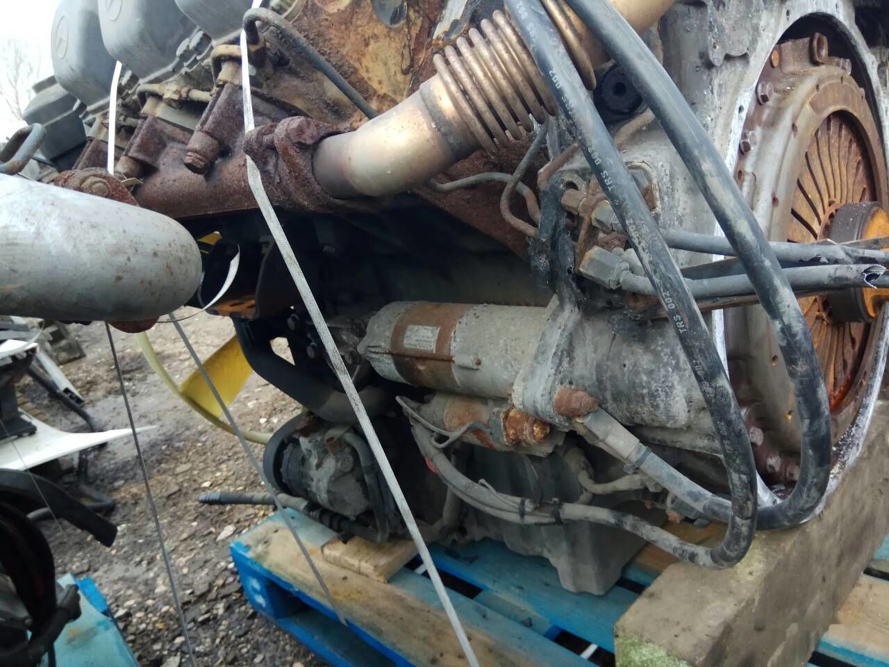 Mercedes-Benz OM501LA   Mercedes-Benz ACTROS MP1 - محرك - شاحنة: صورة 4 Mercedes-Benz OM501LA   Mercedes-Benz ACTROS MP1 - محرك - شاحنة: صورة 4