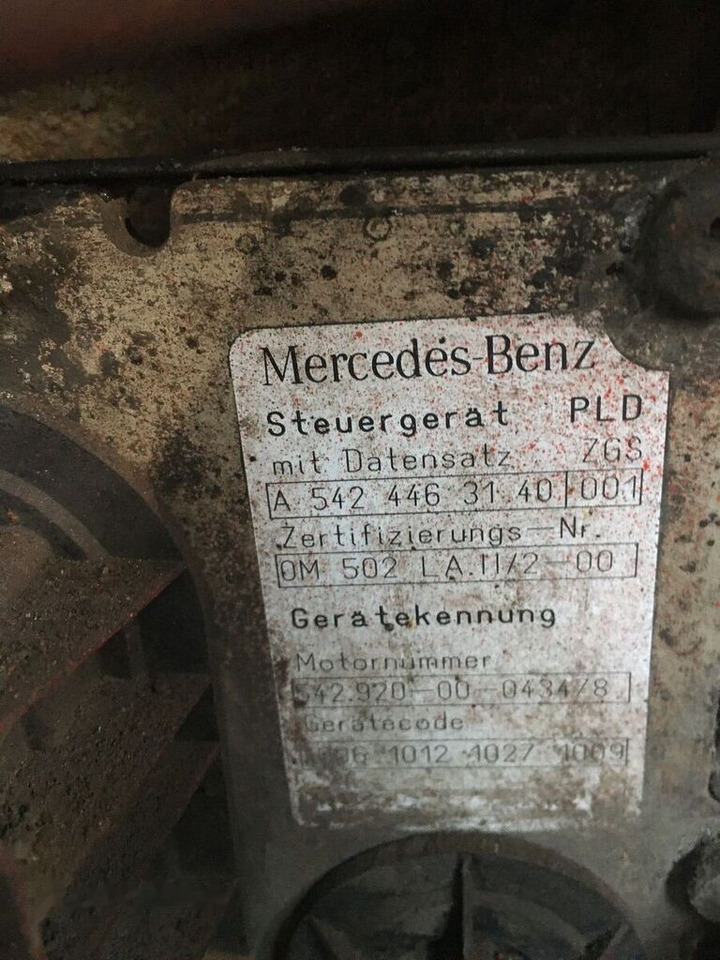 Mercedes-Benz OM502LA A542   Mercedes-Benz Actros truck - محرك - شاحنة: صورة 5 Mercedes-Benz OM502LA A542   Mercedes-Benz Actros truck - محرك - شاحنة: صورة 5