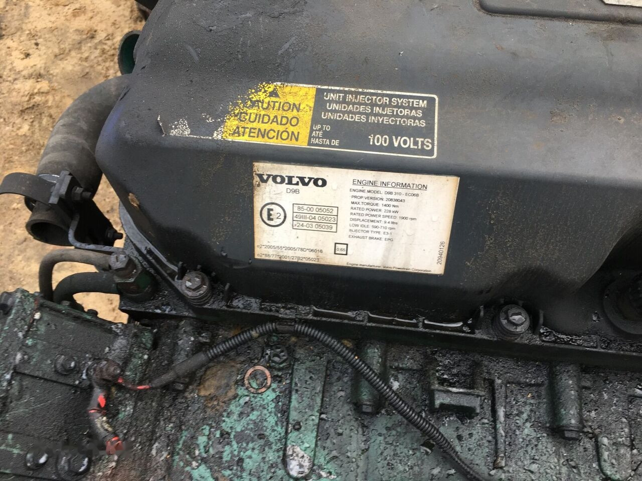 Volvo D9B 310 ECO68 Volvo PENTA, FM - محرك - حافلة: صورة 1 Volvo D9B 310 ECO68 Volvo PENTA, FM - محرك - حافلة: صورة 1