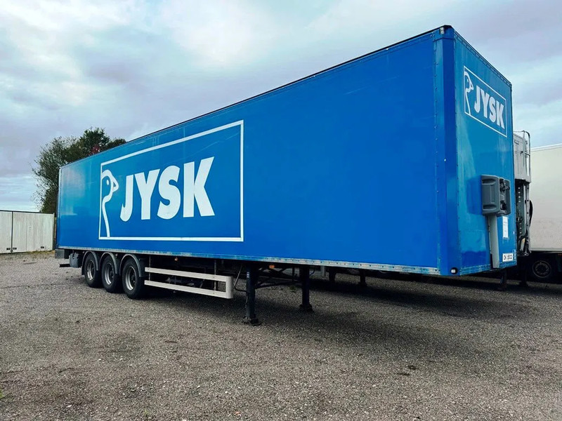Fruehauf 3 aksl box Trailer inkl. lift - نصف مقطورة صندوق مغلق: صورة 4 Fruehauf 3 aksl box Trailer inkl. lift - نصف مقطورة صندوق مغلق: صورة 4