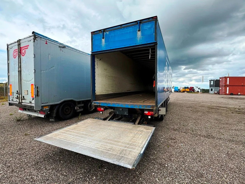 نصف مقطورة صندوق مغلق Fruehauf 3 aksl box Trailer inkl. lift: صورة 10