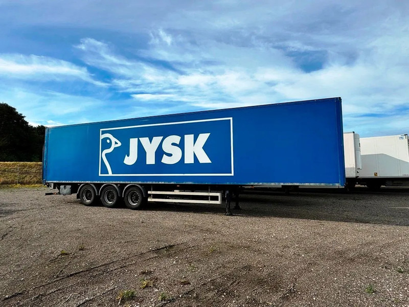 Fruehauf 3 aksl box Trailer inkl. lift - نصف مقطورة صندوق مغلق: صورة 2 Fruehauf 3 aksl box Trailer inkl. lift - نصف مقطورة صندوق مغلق: صورة 2