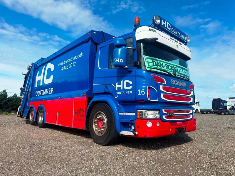 Scania P410 Phøenix box. Air / Air suspension. - شاحنة النفايات: صورة 2 Scania P410 Phøenix box. Air / Air suspension. - شاحنة النفايات: صورة 2