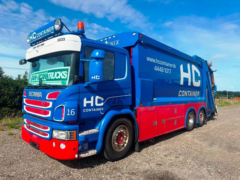 Scania P410 Phøenix box. Air / Air suspension. - شاحنة النفايات: صورة 3 Scania P410 Phøenix box. Air / Air suspension. - شاحنة النفايات: صورة 3