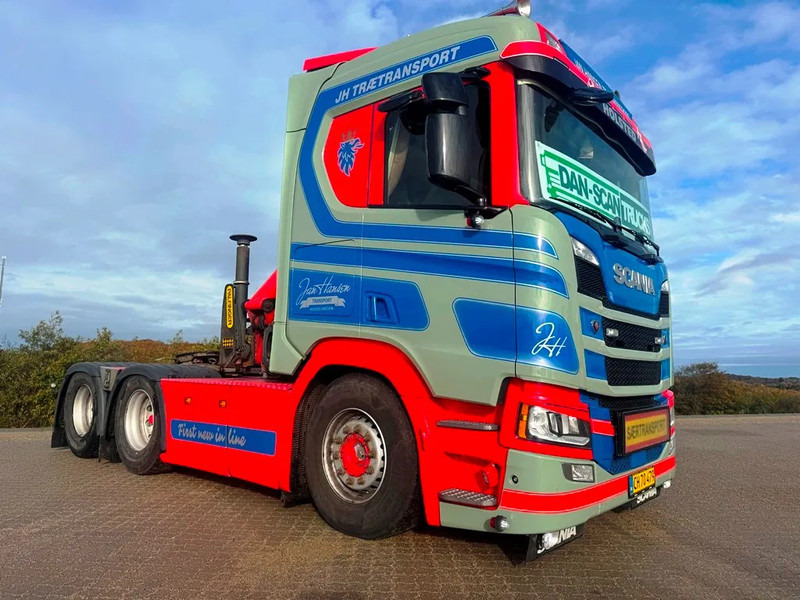 Scania R500 NGS Scania R500 inkl removable crane Palfinger 12 tons - وحدة جر: صورة 3 Scania R500 NGS Scania R500 inkl removable crane Palfinger 12 tons - وحدة جر: صورة 3