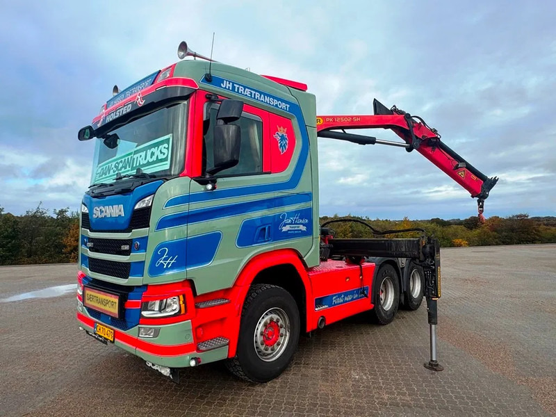 Scania R500 NGS Scania R500 inkl removable crane Palfinger 12 tons - وحدة جر: صورة 1 Scania R500 NGS Scania R500 inkl removable crane Palfinger 12 tons - وحدة جر: صورة 1