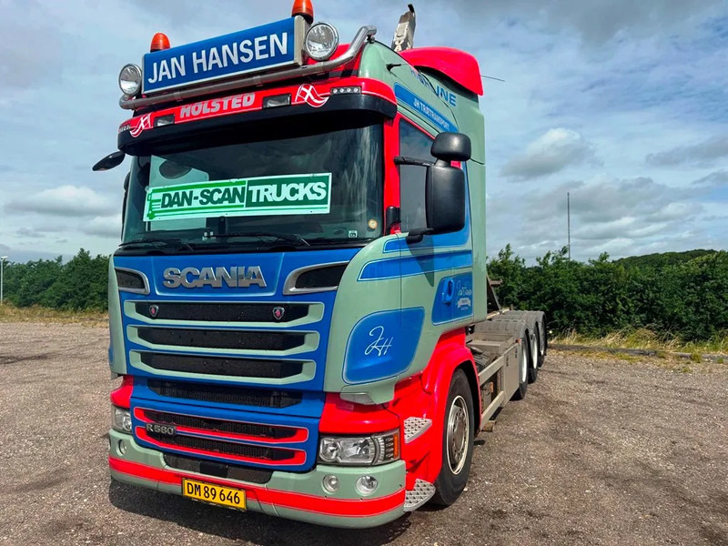 Scania R580 V8 hoglift. Air / Air suspension. - شاحنة ذات خطاف: صورة 5 Scania R580 V8 hoglift. Air / Air suspension. - شاحنة ذات خطاف: صورة 5