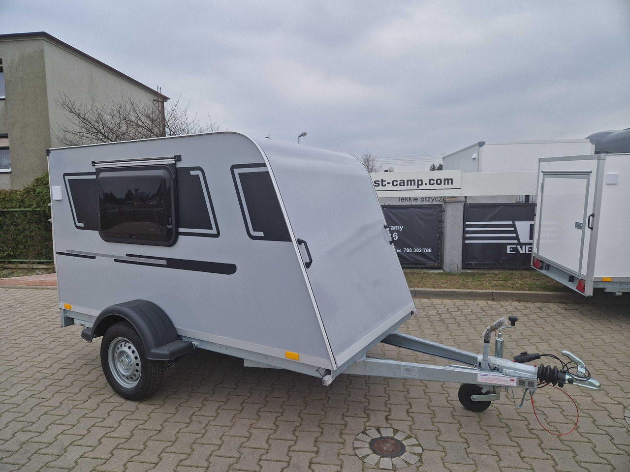 Microcamp mini przyczepa kempingowa transportowa teardrop - مقطورة سيارة: صورة 1 Microcamp mini przyczepa kempingowa transportowa teardrop - مقطورة سيارة: صورة 1