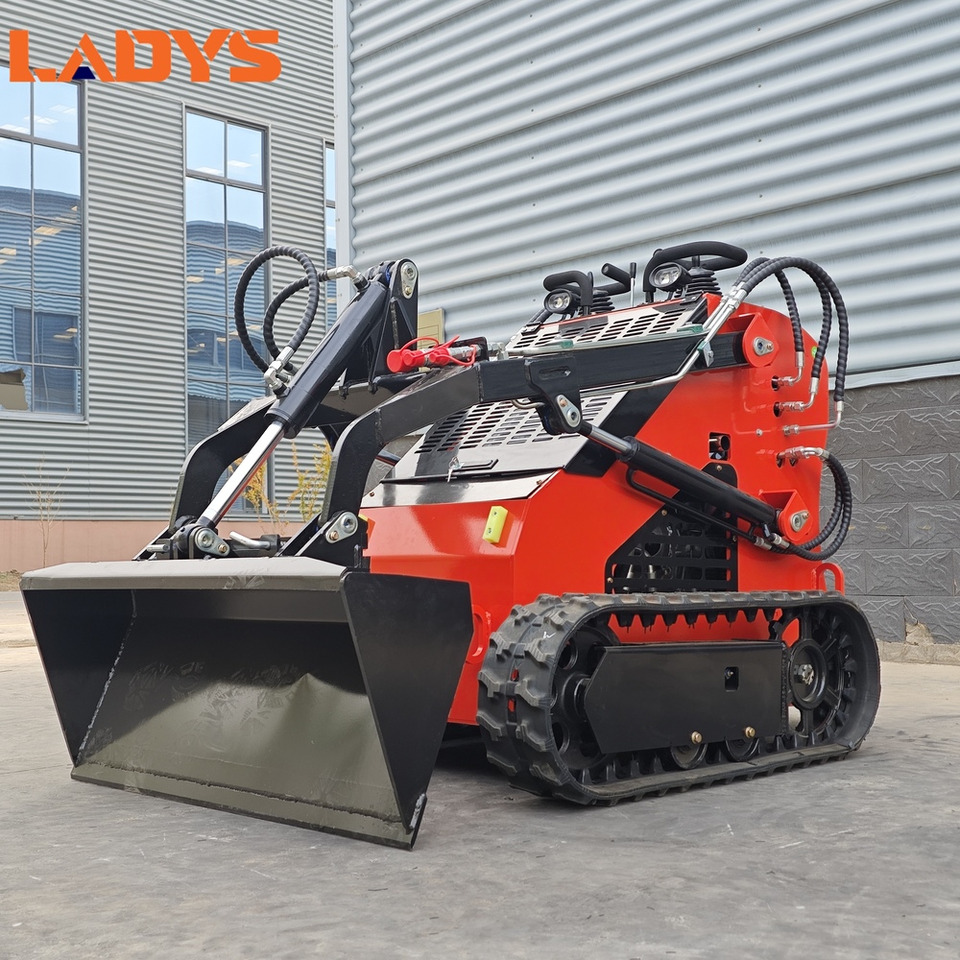 LADYS Free Shipping Mini Skid Steer Loader Compact Track Electric/Diesel Chinese Mini Skid Steer Loader For Sale With Mini Skid Steer Attachments 4 In 1 Bucket - شيول صغير: صورة 5 LADYS Free Shipping Mini Skid Steer Loader Compact Track Electric/Diesel Chinese Mini Skid Steer Loader For Sale With Mini Skid Steer Attachments 4 In 1 Bucket - شيول صغير: صورة 5