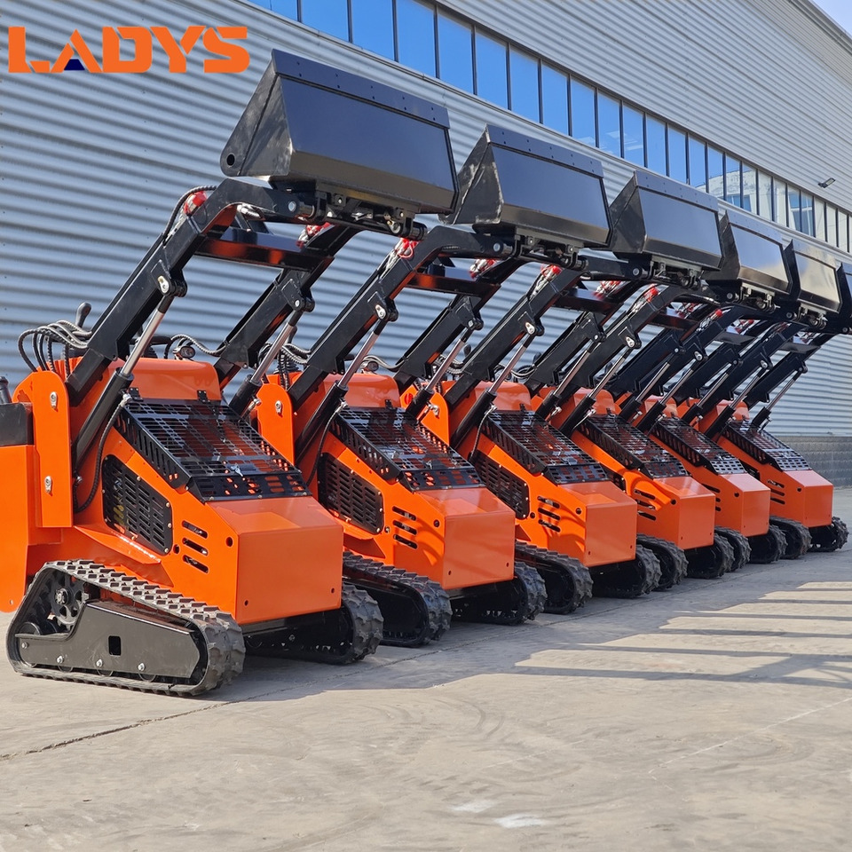 LADYS Free Shipping Mini Skid Steer Loader Compact Track Electric/Diesel Chinese Mini Skid Steer Loader For Sale With Mini Skid Steer Attachments 4 In 1 Bucket - شيول صغير: صورة 1 LADYS Free Shipping Mini Skid Steer Loader Compact Track Electric/Diesel Chinese Mini Skid Steer Loader For Sale With Mini Skid Steer Attachments 4 In 1 Bucket - شيول صغير: صورة 1