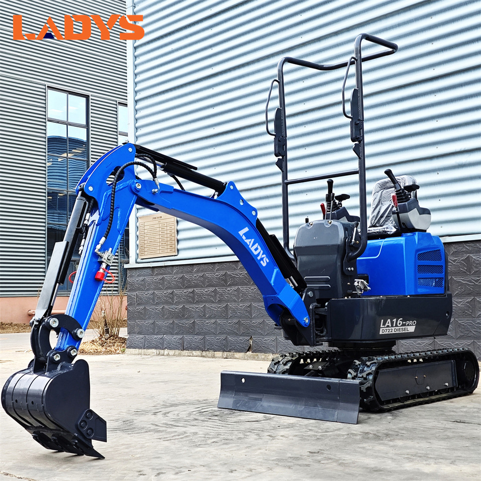 LADYS LA16Pro Mini Excavator CE Certification Kubota Engine(Factory Outlet) Mini Pelle Minibagger Minikoparka Miniexcavadora - حفارة مُصَّغرة: صورة 4 LADYS LA16Pro Mini Excavator CE Certification Kubota Engine(Factory Outlet) Mini Pelle Minibagger Minikoparka Miniexcavadora - حفارة مُصَّغرة: صورة 4