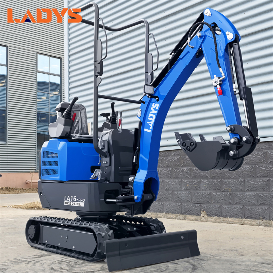 LADYS LA16Pro Mini Excavator CE Certification Kubota Engine(Factory Outlet) Mini Pelle Minibagger Minikoparka Miniexcavadora - حفارة مُصَّغرة: صورة 5 LADYS LA16Pro Mini Excavator CE Certification Kubota Engine(Factory Outlet) Mini Pelle Minibagger Minikoparka Miniexcavadora - حفارة مُصَّغرة: صورة 5