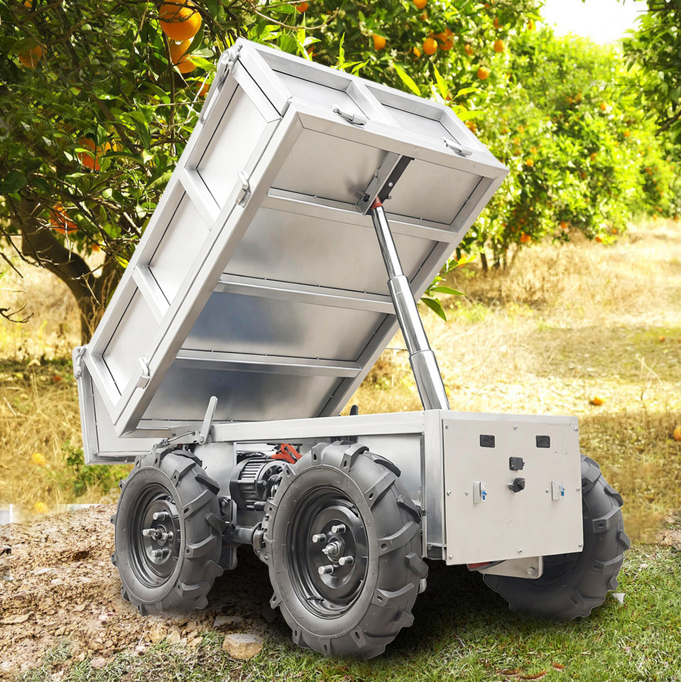 LEZUM D-600 All-Terrain Four-Wheel Drive And Eight-Wheel Drive Transport Truck, Mountain Area Farm Orchard Greenhouse Construction Site Creeper Remote Control Electric Agricultural Transport Vehicle - مركبة لجميع التضاريس: صورة 5 LEZUM D-600 All-Terrain Four-Wheel Drive And Eight-Wheel Drive Transport Truck, Mountain Area Farm Orchard Greenhouse Construction Site Creeper Remote Control Electric Agricultural Transport Vehicle - مركبة لجميع التضاريس: صورة 5