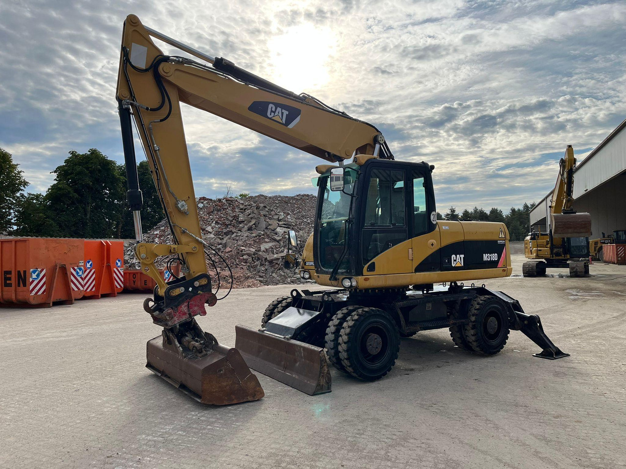 Caterpillar M318D - حفارة دولاب: صورة 5 Caterpillar M318D - حفارة دولاب: صورة 5