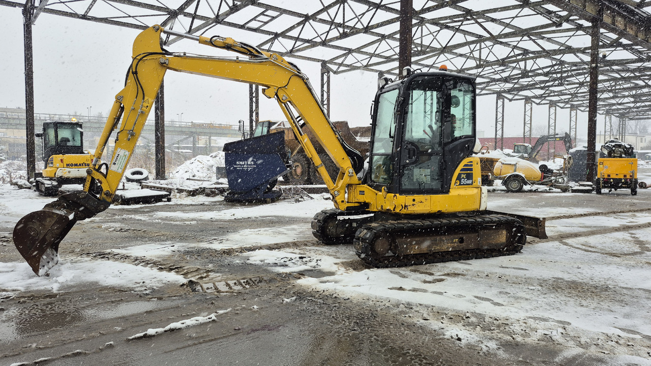 KOMATSU PC55MR-5 E0 - حفارة مُصَّغرة: صورة 1 KOMATSU PC55MR-5 E0 - حفارة مُصَّغرة: صورة 1