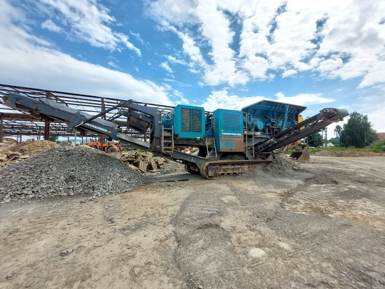 Powerscreen Premiertrak 400 - كسارة متحركه: صورة 1 Powerscreen Premiertrak 400 - كسارة متحركه: صورة 1