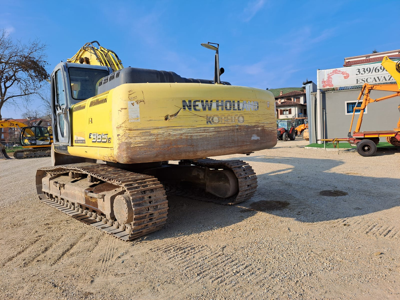 NEW HOLLAND KOBELCO E385B - حفار زحاف: صورة 4 NEW HOLLAND KOBELCO E385B - حفار زحاف: صورة 4