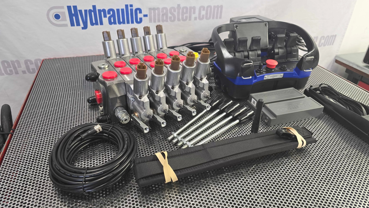 Container Side Lifter Sidelifter 5 sections valve with Radio Remote Scanreco - شاحنة النفايات: صورة 4 Container Side Lifter Sidelifter 5 sections valve with Radio Remote Scanreco - شاحنة النفايات: صورة 4