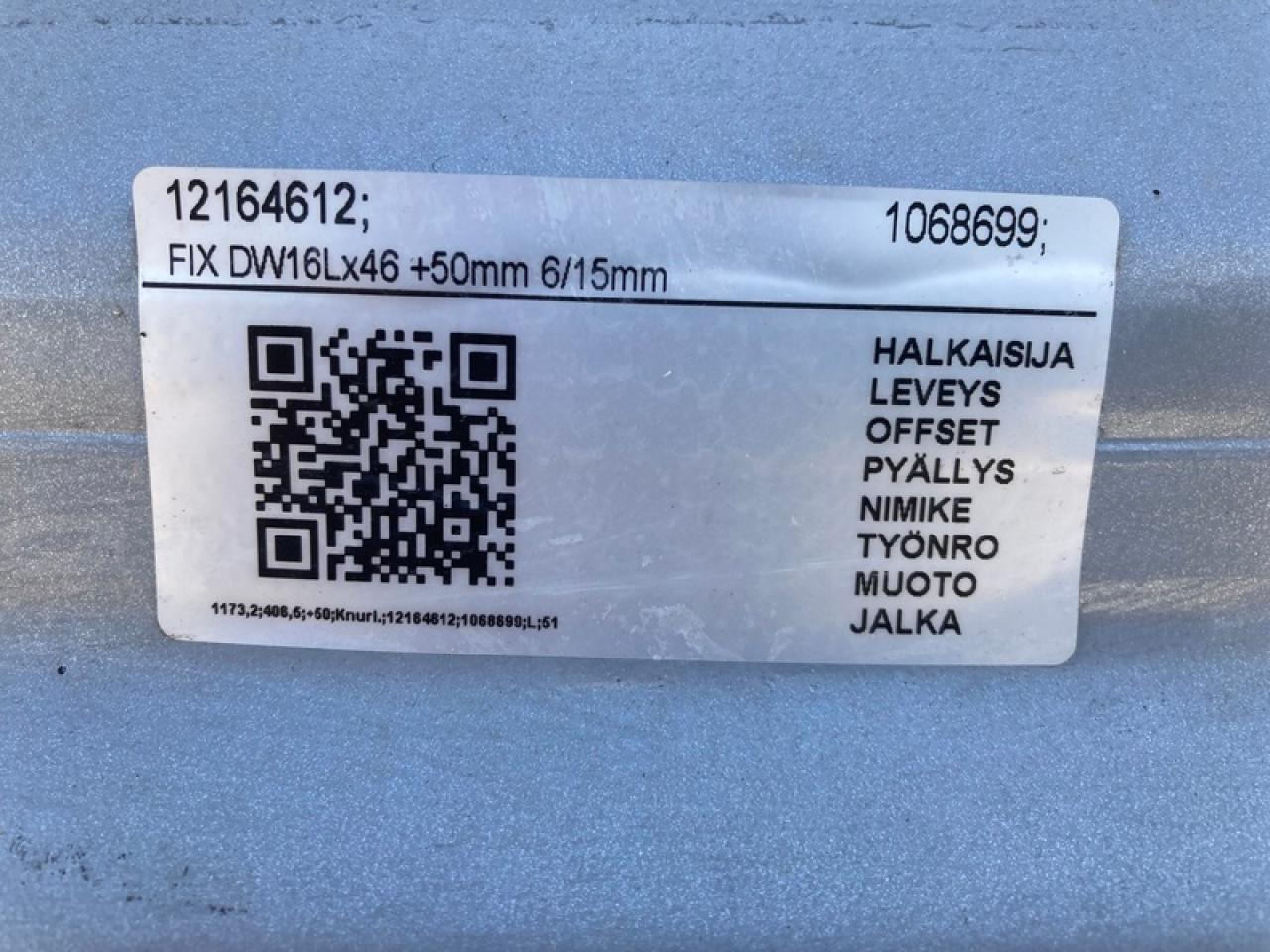 FELGEN HORSCH LEEB GS 16X46" - الجنوط - الآلات الزراعية: صورة 4 FELGEN HORSCH LEEB GS 16X46" - الجنوط - الآلات الزراعية: صورة 4