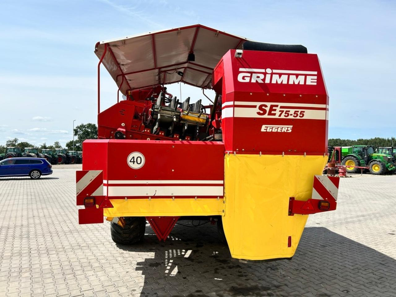 Grimme SE 75-55 - حصادة البطاطس: صورة 3 Grimme SE 75-55 - حصادة البطاطس: صورة 3