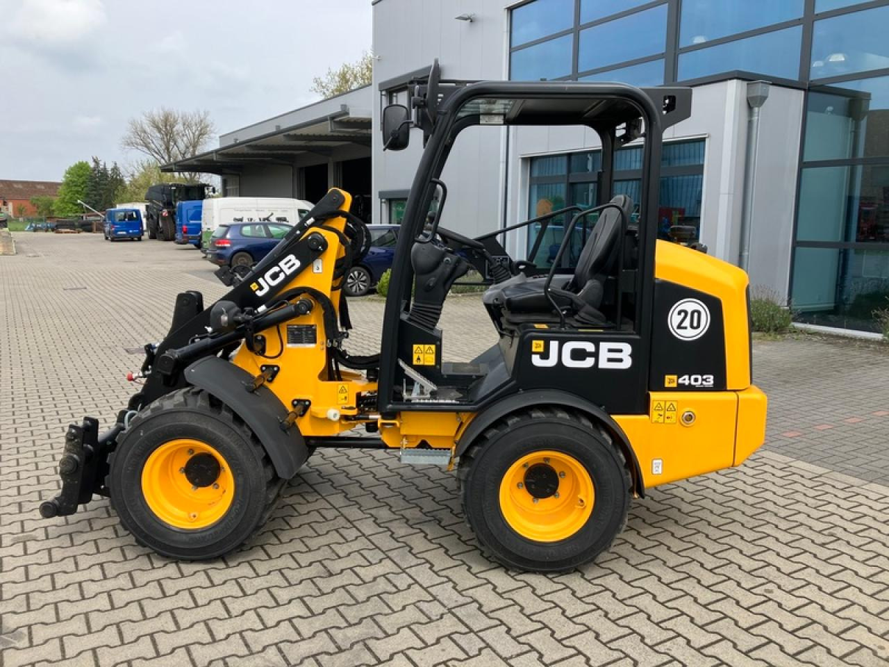 JCB 403 AGRI SMART POWER EURO-AUFNAHME - اللودر بعجل: صورة 2 JCB 403 AGRI SMART POWER EURO-AUFNAHME - اللودر بعجل: صورة 2