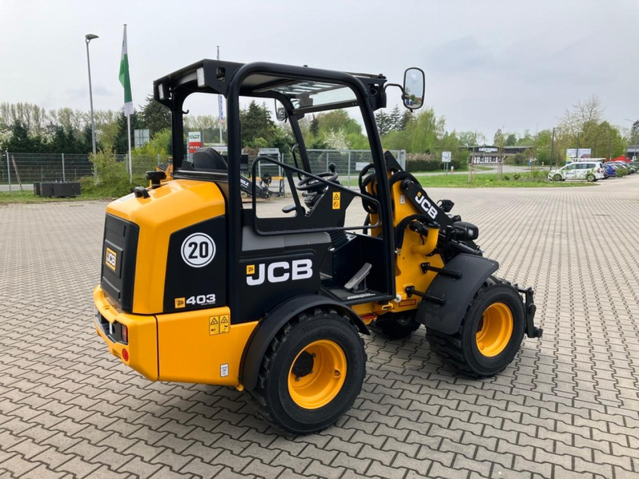 JCB 403 AGRI SMART POWER EURO-AUFNAHME - اللودر بعجل: صورة 3 JCB 403 AGRI SMART POWER EURO-AUFNAHME - اللودر بعجل: صورة 3