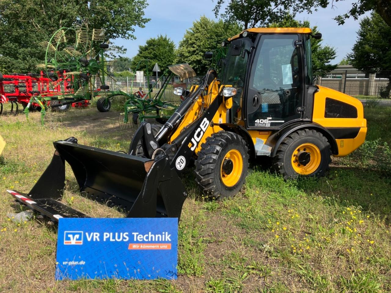 JCB 406 AGRI - اللودر بعجل: صورة 1 JCB 406 AGRI - اللودر بعجل: صورة 1