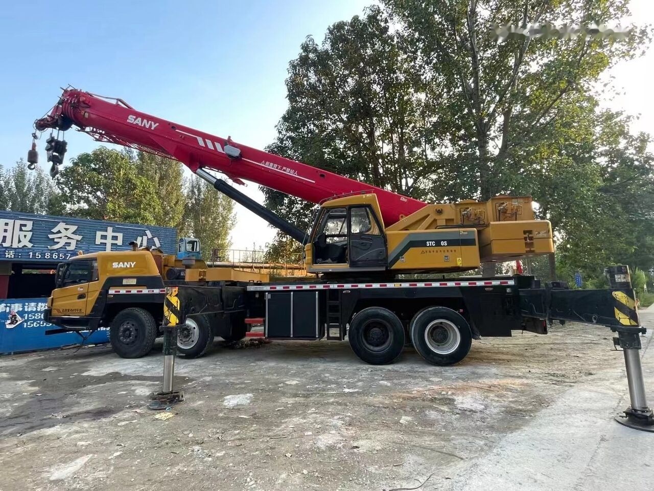 Sany Used Sany STC800 Original 80 Ton Mobile Crane Truck Truck Mounte - موبايل كرين: صورة 2 Sany Used Sany STC800 Original 80 Ton Mobile Crane Truck Truck Mounte - موبايل كرين: صورة 2