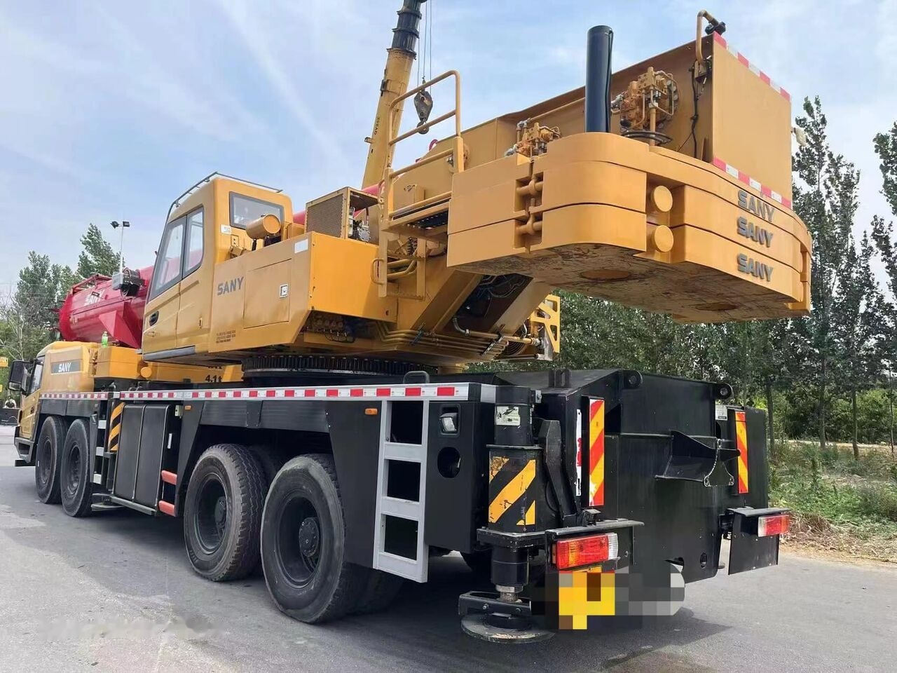 Sany Used Sany STC800 Original 80 Ton Mobile Truck Mounted Crane for - موبايل كرين: صورة 4 Sany Used Sany STC800 Original 80 Ton Mobile Truck Mounted Crane for - موبايل كرين: صورة 4