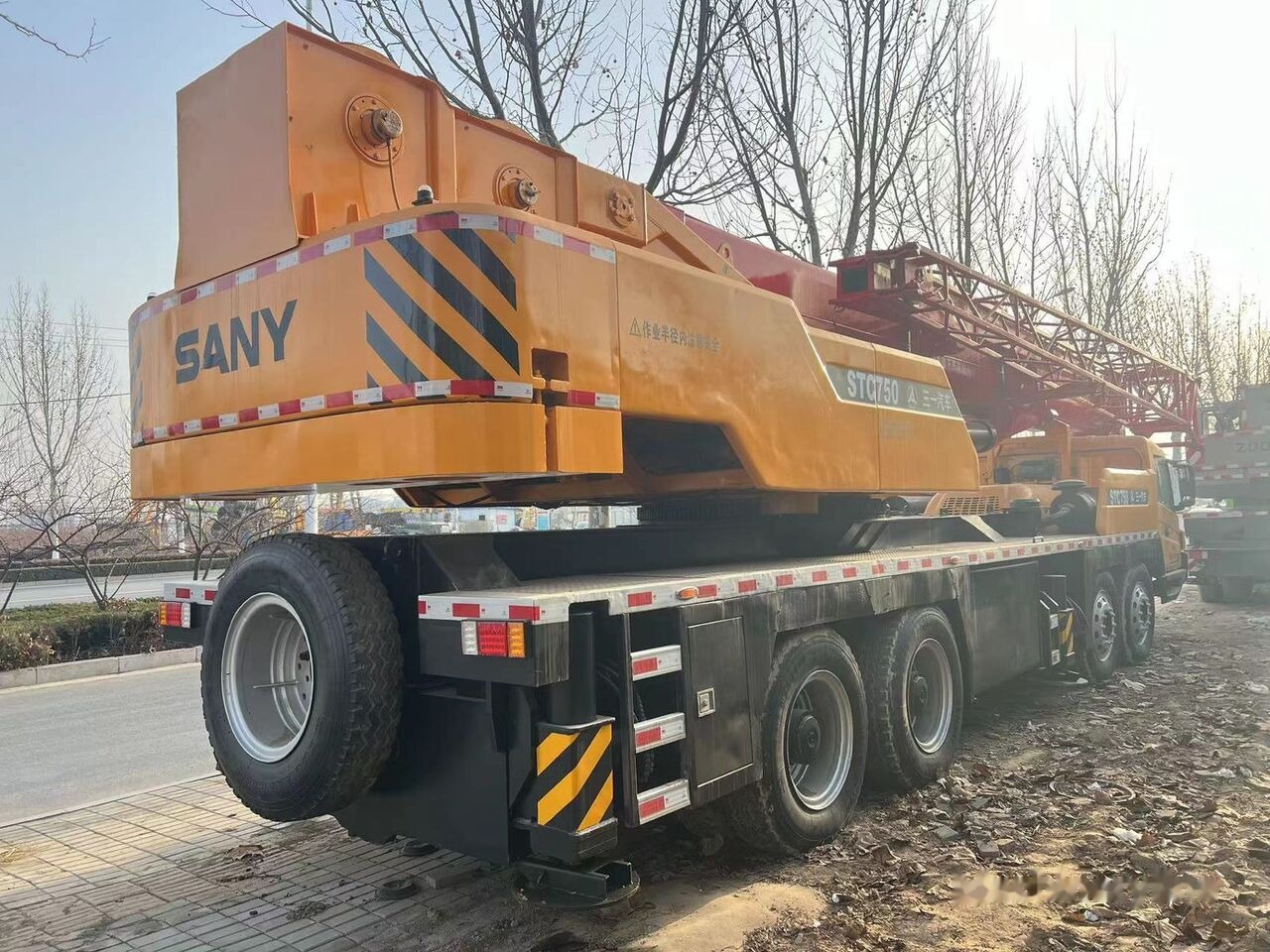 Sany Used Sany crane STC750 STC800 STC1000 75 tons 80 tons 100 tons f - موبايل كرين: صورة 5 Sany Used Sany crane STC750 STC800 STC1000 75 tons 80 tons 100 tons f - موبايل كرين: صورة 5