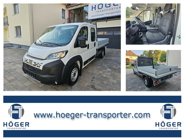 FIAT Ducato 140 DOKA Pritsche 2,9 Meter Klima DAB... - شاحنة مفتوحة, الشاحنات الصغيرة كابينة مزدوجة: صورة 1 FIAT Ducato 140 DOKA Pritsche 2,9 Meter Klima DAB... - شاحنة مفتوحة, الشاحنات الصغيرة كابينة مزدوجة: صورة 1