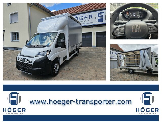 FIAT Ducato 35 MAXI 180 Pritsche Plane 4,90 Meter - شاحنة ستارة جانبية: صورة 1 FIAT Ducato 35 MAXI 180 Pritsche Plane 4,90 Meter - شاحنة ستارة جانبية: صورة 1