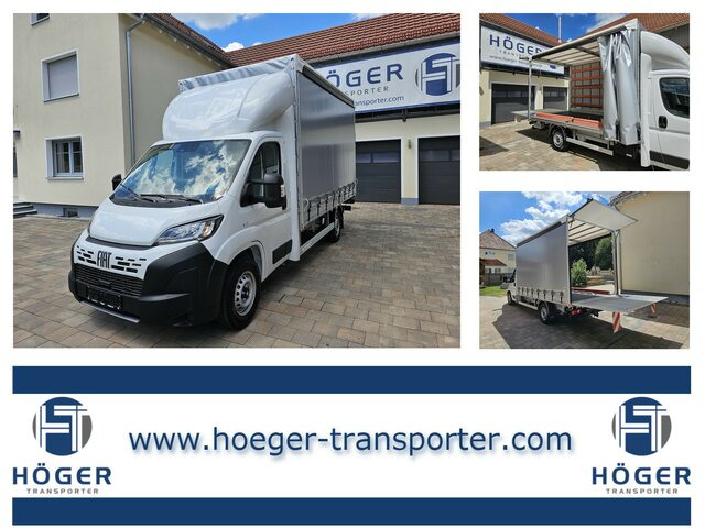 FIAT Ducato 35 MAXI 180 Pritsche Plane LBW BÄR AHK - شاحنة ستارة جانبية: صورة 1 FIAT Ducato 35 MAXI 180 Pritsche Plane LBW BÄR AHK - شاحنة ستارة جانبية: صورة 1